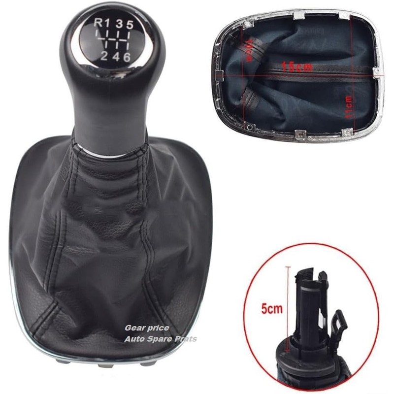 GearPrice 6 Speed Gear Knob Compatible with Opel Corsa D
