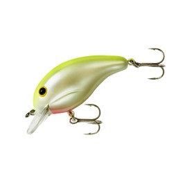 Bandit Crank 100-Series 2-Inch Chartreuse Back 2 to 5-Feet Deep Bait (Pearl)