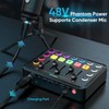 Wegrower Rechargeable Audio Mixer for Gaming & Podcasting - 48V