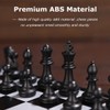 Magnetic Chess Set - Cestamor Chess Board Folding Travel Chess