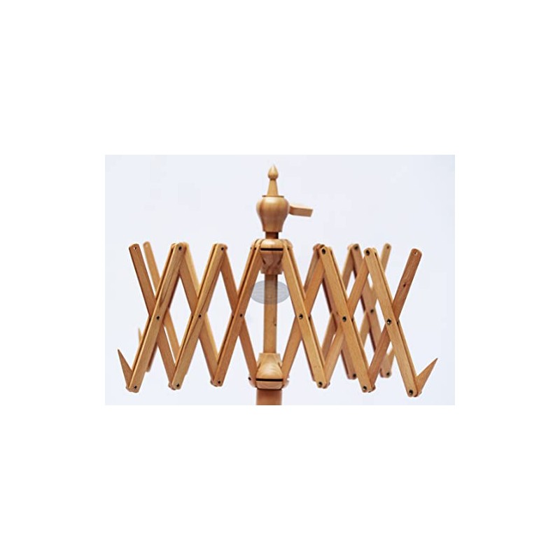 Wooden Umbrella Swift Yarn Winder Table Yarn Beech Wool Winder