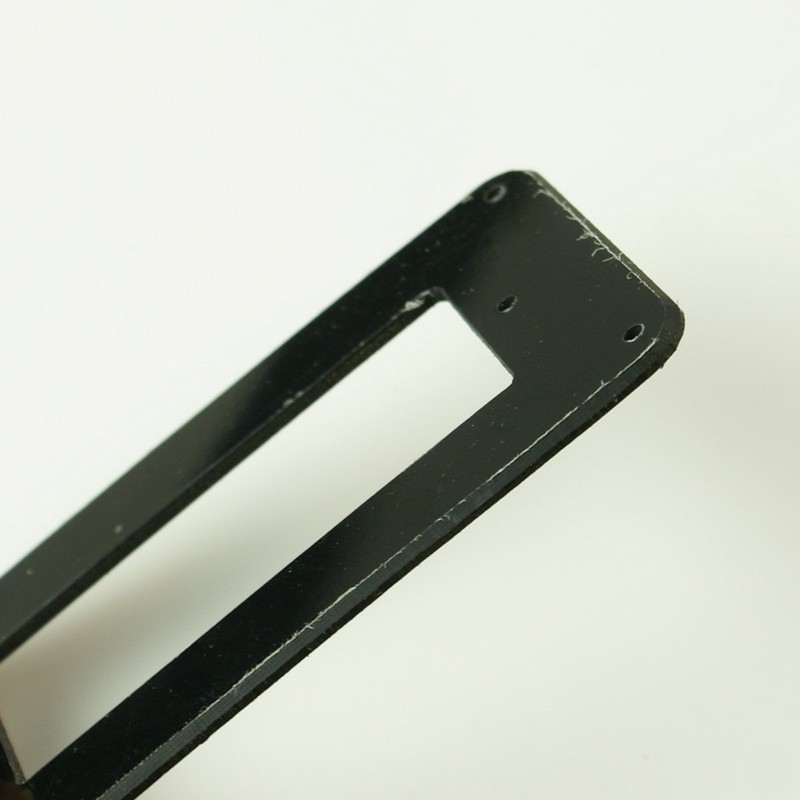 Wide Range Humbucker to Mini Humbucker Pickup Adapter Ring,PRA-B-MH1 Black