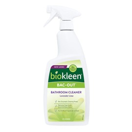 Biokleen Bac-Out Bathroom Cleaner, Eco-Friendly, Non-Toxic, Plant-Based, No Artificial Fragrance, Colors or Preservatives, 32 Ounces (Pack of 6)