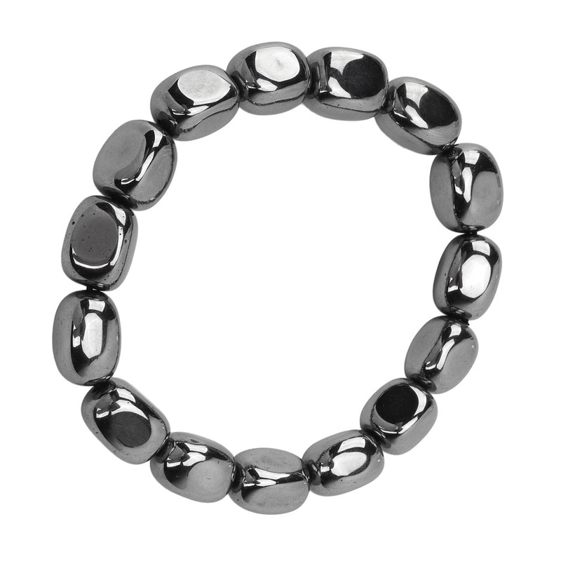 Terahertz Bracelet Adjustable Versatile Stylish Energy Stone Bracelet for Men