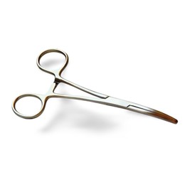 Generisch 14 cm Artery Clamp as Hook Remover for Fishing, Artery Clamp Curved, Fishing Pliers, Stainless Steel Artery Clamp, Release Pliers, Stainless Steel Pliers, Fishing Clamp, Fishing Clamp, Hook