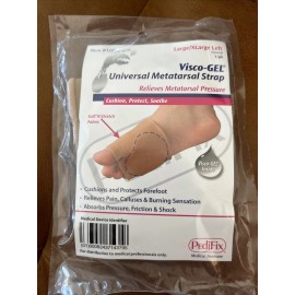 Pedifix Visco Gel Universal Metatarsal Strap. Large Extra Large L XL LEFT Foot