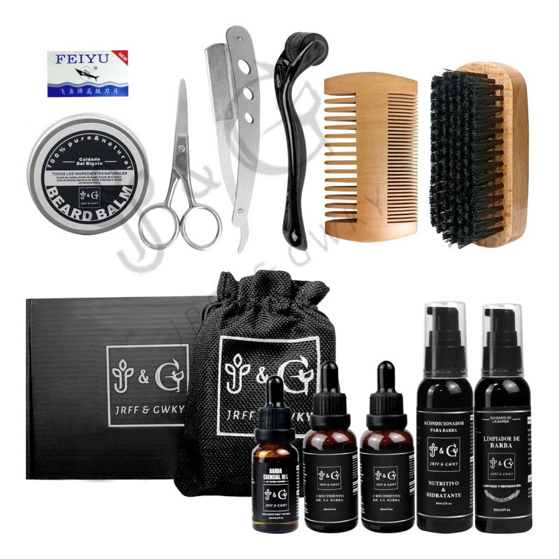 Kit Barba Cuidado Para Regalos Para Hombre 13pcs