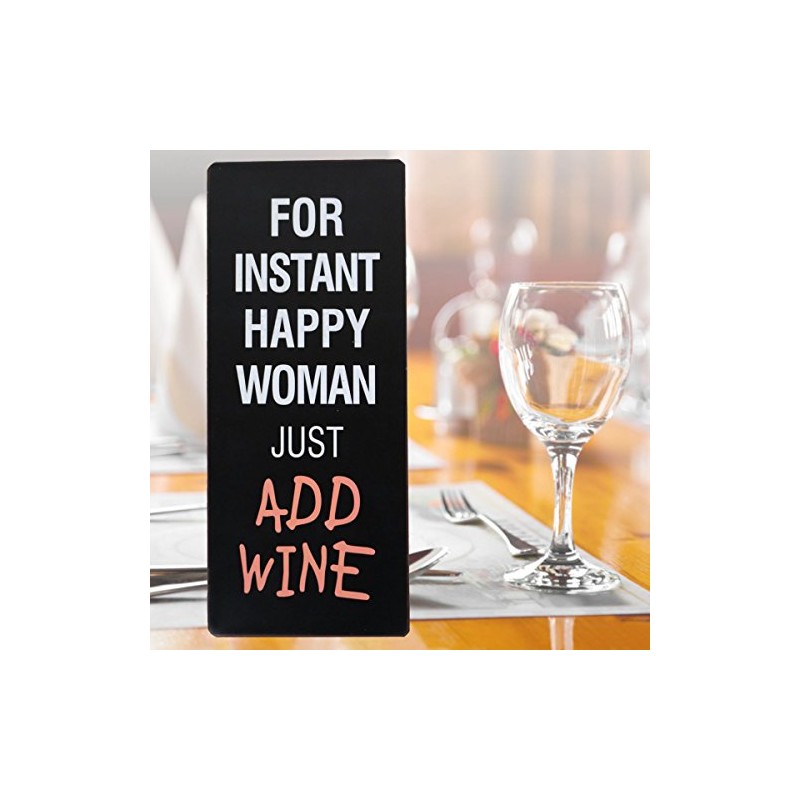 Lafinesse – For Instant Happy Woman... Metal Sign | LF