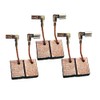 9557NB, Carbon Brushes Suitable For M-ki-a 4-1/2" Angle Grinder 6Pcs