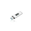 Q-Connect USB 3.0 Slider 128GB Flash Drive Silver/Black