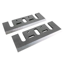 Xcalibur TCT 3-1/4" Conversion Kit Planer Blades & Plates - Fits Trend Pb/Ck/119 Planers Tungsten Carbide (Includes 2 Planer Blades)