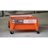 Orange; Paint Tray On Wheels, Roll A Tray