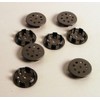 8 Pack Plastic 1" Vented Hole Plugs - Black VPB-100