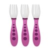 NUK First Essentials Kiddy Cutlery Forks (3 Count (Pack of