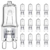 LedWekei G9 Halogen Bulbs 220V 25W 2 Pin Clear Capsule