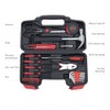 Hantinstom 39-Piece Household Tools Kit Essential Home Repair Set with