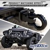 AUTMATCH D Ring Shackle 3/4" Shackles (2 Pack) 41,887Ibs Break
