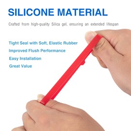 4 Packs Canister Flush Valve Seal Replacement Parts K-GP1059291, Premium Silicone Rubber Toilet Flush Valve Gasket for Kohler toilets, Replaces 2475620, Durable Rubber Improved Lifecycle
