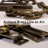 Security Door Lock Chain Heavy-Duty, Long Chain & Solid Brass