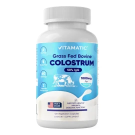 🐄💪 Calostro Bovino 1000mg | 50% IgG | Inmunidad, Recuperación & Vitalidad 🌿