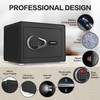 Safe for Home, 1.0 Cubic Feet Small Safe with Removable