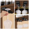 2Pack Wine Glass Holder, Wine Glass Holder Under Cabinet, No