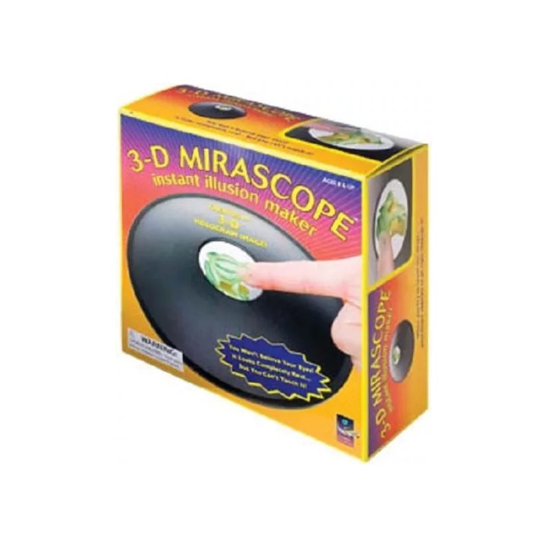 Toysmith 3D Mirascope 6 Inch Hologram Image Optical Illusion Maker
