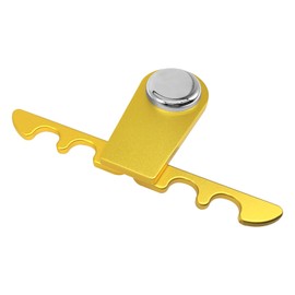 MoyanSuper Pool Stick Holder - Portable Cue Stick Holder Weighted 4-Cue Pool Claw Cue Holder for Billiard Table, Golden