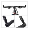 Perfeclan 1 Pair Aluminum Alloy Bicycle Handlebar Ends Extender MTB