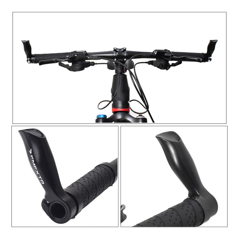 Perfeclan 1 Pair Aluminum Alloy Bicycle Handlebar Ends Extender MTB