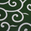 Arabesque Pattern Furoshiki 100% Cotton Made in Japan Green Bag