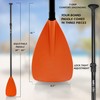 SereneLife Stand Up Paddle-Board Adjustable Paddle - Adjustable Water Paddle