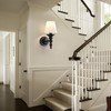 Wall Sconces Sets of 2, Hardwired Classic Matte Black Sconces