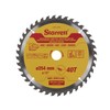 Starrett 254mm TCT Circular Saw Blade for Wood, 40-Tooth, 16/19/25/30mm