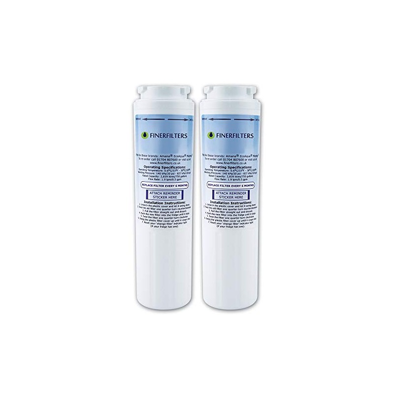 2 x Finerfilters FF-281 Fridge Water Filter Compatible with UltraClarity