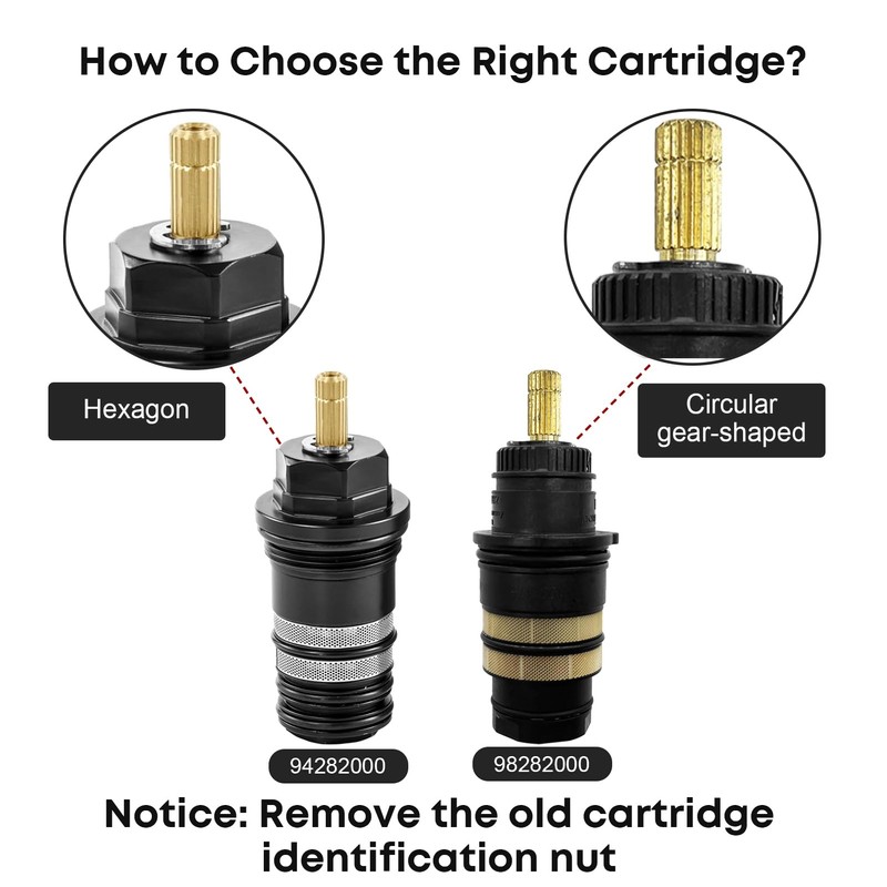 94282000 Temperature Control Unit with Brass Valve Stem Part No.