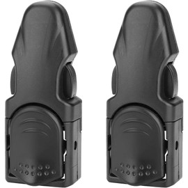 CYTGOUPER 2PCS Fin Flippers Buckles, Adjustable Diving Buckle, Swimming Fin Strap Buckles for Diving, Snorkeling(B)