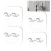 Xelsluthe 4 Pcs Razor Holder for Shower Wall Razor Hanger