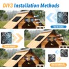 Hcirtnawi Solar Fan for Chicken Coop, 20W Solar Powered Fans