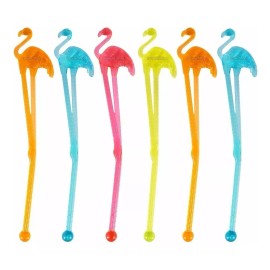 Lecute Shop 12 Agitadores Neon Brillan Luz Uv Antro Bar Fiesta Bebidas