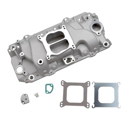 Intake Manifold Aluminum Single Plane Compatible with Big Block Chevy V8 Chevy BBC 396 402 427 454 BB Chevy V8 3000-7500RPM