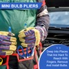 Mini Light Bulb Removal Tool Halogen Bulb Pliers, Car Dashboard