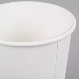 Unbranded (50 CUPS PER BOX) COFFEE CUPS 8 OUNCE PAPER TEA HOT CUP ECO-FRIENDLY