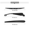 GARDIMU Rear Wiper Blade Assembly, Back Windshield Wiper Blades Replacement
