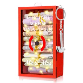 Sunwuun LED Wedding Gifts for Bride and Groom, Funny Money Gifts for Wedding, Funny Gifts, Emergency Box with Hammer, Creative DIY, Packaging, Money Gift, Youth Consecration, Wedding Anniversary