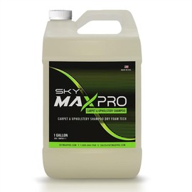 Carpet, Fabric & Upholstery Dry FOAM-TECH Shampoo, Cleans and Remove Dirt and Grim Fresh Scent - Size: 1 GALLON