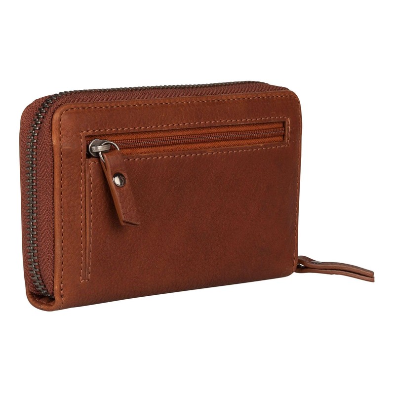 Burkely Antique Avery RFID Leather Wallet 14 cm, Cognac, rfid