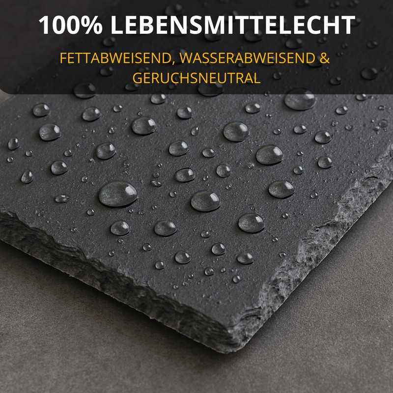 Thiru Premium Slate Plates, for Serving and Labelling, Ideal as