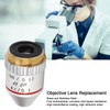 4X Objective Lens 195EP Achromatic Objective Lens Replacement for Biological