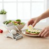 Stainless Steel Egg Slicer, Professional Egg Separator, Dishwasher Safe, Robust,